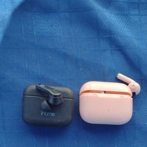 I home & Amazon Basics Earbuds NWOT